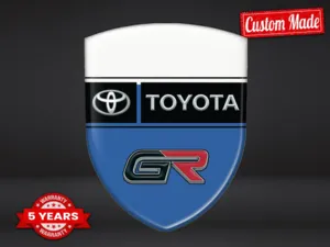 Toyota Custom Logo Stickers Pro Max Lasting Stylish Design